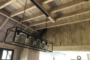 Carport en old timer garage - Eiken bijgebouwen, houten bijgebouwen, bouwpaketten: poolhouse, carport,... - Crown Oak